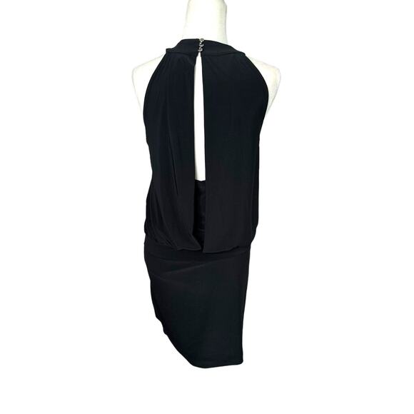 White House Black Market Drop Waist Open Back Cocktail Party Dress Size Small - Picture 6 of 10